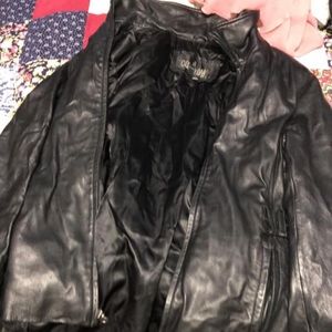 Leather jacket